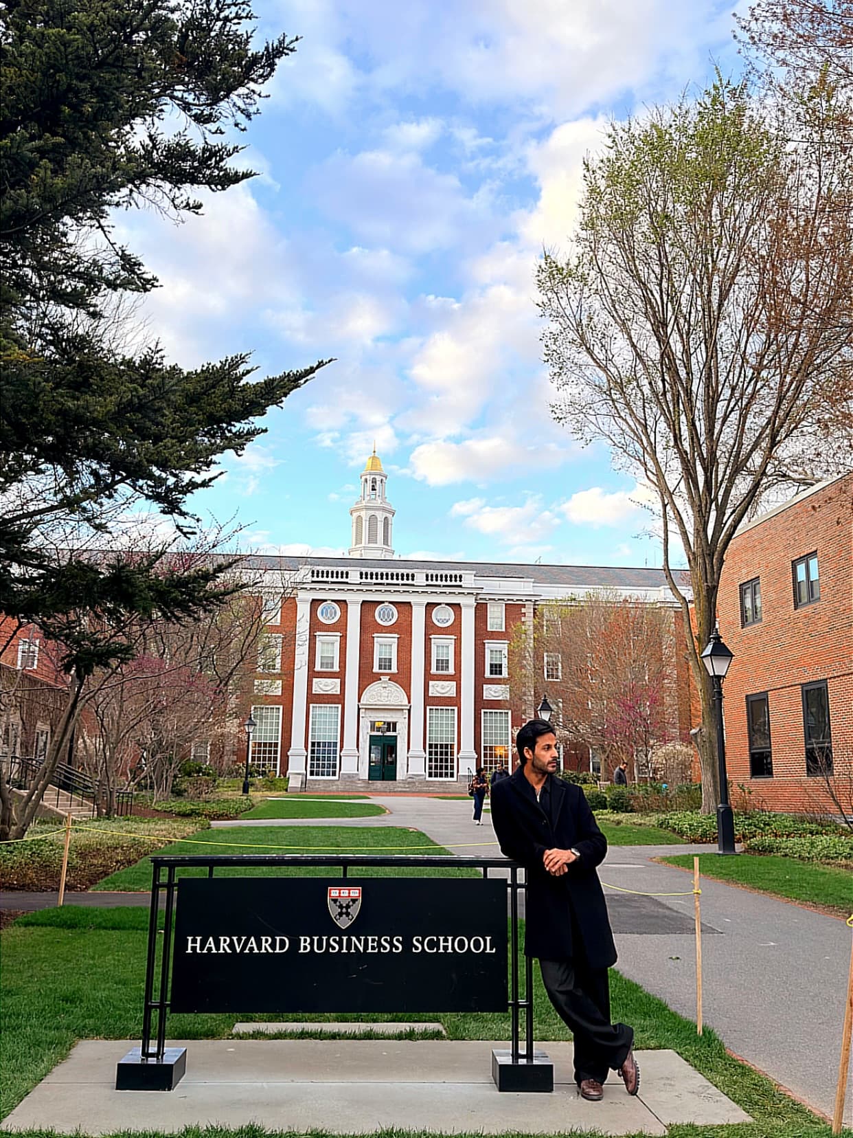 At Harvard Business School
